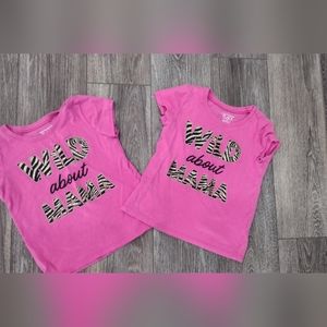Children's Place "Wild About Mama" T-shirts Size 3T